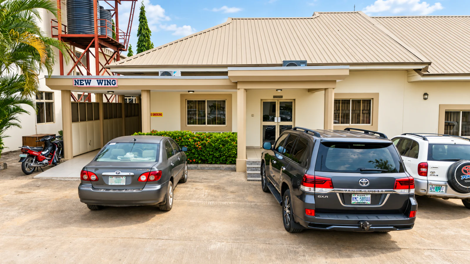 New Wing and restaurant entrance at HASKE Hotel Luxury